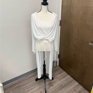 All Saints Cream Shirt